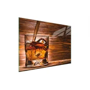 shumee STEKLENA DESKA ZA REZANJE 30x22 WHISKY