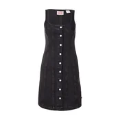 LEVIS  Obleka AUDRA črn denim