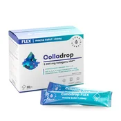 Aura Herbals - Colladrop Flex morski kolagen, 5000 mg (30 vrečk)