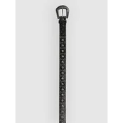 Ninth Hall Bling It On Glitter Western Belt black