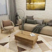 Hanah Home Sto za dnevnu sobu Dy Ada 90x38x60 cm, Smeda