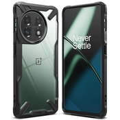 Ovitek Ringke Fusion X za OnePlus 11 5G - black