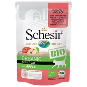 Schesir Bio Pouch 6 x 85 g - Bio govedina