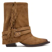 Kavbojski škornji Steve Madden Hadly 11005190 Temno rjava