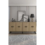 Hanah Home Konzolni sto Fly, 180x82.6x35 cm, Boja hrasta