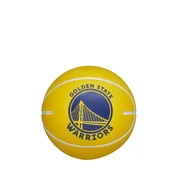 Wilson NBA DRIBBLER GOLDEN STATE WARRIORS, mini košarkaška lopta, žuta WTB1100PDQGOL