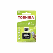 MICRO SD 64GB 100MB+ADAPT TOSHIBA