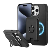 Ovitek za telefon SHIELDON iPhone 15 Pro + snemljiva magnetna denarnica