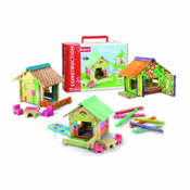 Minijaturna kuca Fisher Price Jeujura House To Paint 65 Dijelovi Boja