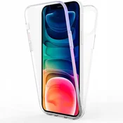 shumee NALIA 360° prozoren zaščitni ovitek za iPhone 13 (spredaj in zadaj)