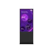 CLEVERTOUCH 65” CL Touch Totem, Freestanding Capacitive Display