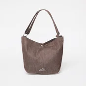 Torba A.P.C. Journal Satchel Dark Brown Universal