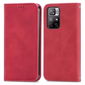 Rdeča Elegantna Flip Torbica (Xiaomi Redmi Note 11 Pro 5G)