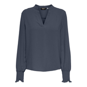 ONLY Bluza ONLMETTE  temno modra