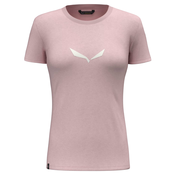 Salewa SOLIDLOGO DRY W T-SHIRT, ženska majica za planinarenje, roza 27019