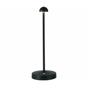 V-TAC LED polnilna namizna svetilka 1,6W, 130lm, zatemnitev, IP20, črna, CCT