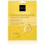 Gabriella Salvete 15 Minutes Sheet Mask Collagen maska za obraz za vse tipe kože 1 ks za ženske