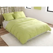 Hotelska posteljnina iz mikrovlaken JASMINE pistacija - črta 2 cm Dimenzije posteljnine: 2 kom 70 x 90 cm | 200 x 220 cm