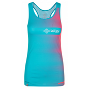 Womens running tank top KILPI EMILIO-W blue