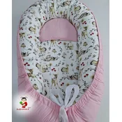 Bubamara037 Gnezdo za bebe Šumske životinje, Roze