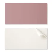 shumee Samolepilne vinilne ploščice z dekorativnim potiskom, roza barva, 10x40x20 cm