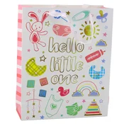 Darilna torba Hello Little One za novorojenčke 32 x 26 x 10 cm