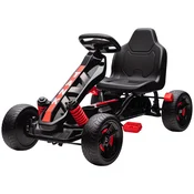 Homestar Otroški pedalni gokart 100x59x60,5 cm rdeč, (5000227735)