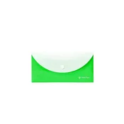 Patentni ovitek, 250x140 mm, PP, z dvema žepoma, PANTA PLAST, neonsko zelen