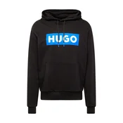 HUGO Blue Majica Nalves, črna