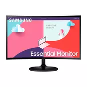 SAMSUNG monitor S24C360EAU, 24, VA, CURVED, 16:9, 1920x1080, HDMI, VESA