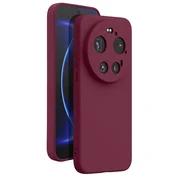 AVIZAR Silikonsko Ohišje Soft-Touch za Xiaomi 17 Ultra Serije Fast Cover, Bordo, (5000274162)