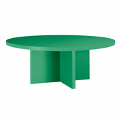 Zeleni okrugli stolic o 80 cm Pausa - Really Nice Things