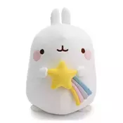 Molang zajček z zvezdo, plišasta igrača – 12 cm
