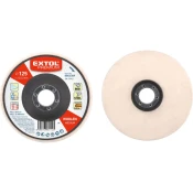 EXTOL Polirni disk iz filca, raven, polnega kroga, premer 125 x 15 mm 8803389