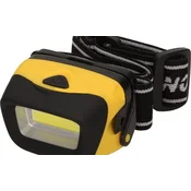 Orno Naglavna svetilka LED COB 3W 170lm z premično glavo, na baterije 1 kos.