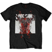 Slipknot Unisex majica Devil Single - Logo Blur (Back Print) XXL