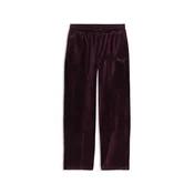 PUMA Essentials Elevated Velour Relaxed Pants Youth, Age, Ruby Noir, 7-8Y
