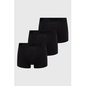 Bokserice Levis za muškarce, boja: crna, 37149.0296-black