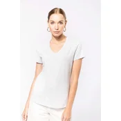 KA381 LADIES SHORT SLEEVE V-NECK T-SHIRT