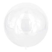 Okrogli Bobo balon, prozoren 80 cm