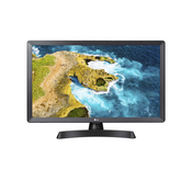 LG HD 24TQ510S-PZ LED televizor 59,9 cm (23.6) Pametni televizor Wi-Fi Crno, Sivo 250 cd/m2