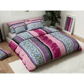 Krepp posteljina od Renforcé pamuka PURPLE SPIN šarena Dimenzije posteljine: 70 x 90 cm | 140 x 200 cm