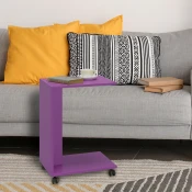 Hanah home Klub sto 35x65x45cm Ljubicasti