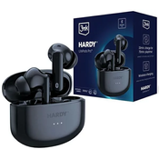3MK Hardy LifePods Pro wireless headphones Bluetooth 5.3 ANC black