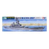 Model Kit Battleship - 1:700 US Battleship BB-62 New Jersey Water Line Series