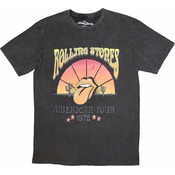 The Rolling Stones Majica Desert 72 Stone Wash Unisex Charcoal Grey 2XL
