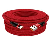 shumee Rdeč kabel USB-A/USB-C 5M (5 metrov) USB A - USB C 6A