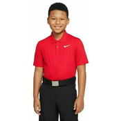 Majica za djecake Nike Dri-Fit Victory Golf Polo - university red/white