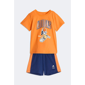 Adidas Komplet za decake I Dy Mm T Set JZ3547, Narandžasto-teget