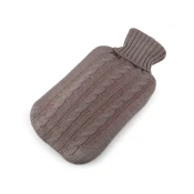 Termofor s pleteno prevleko 20x35 cm - siv